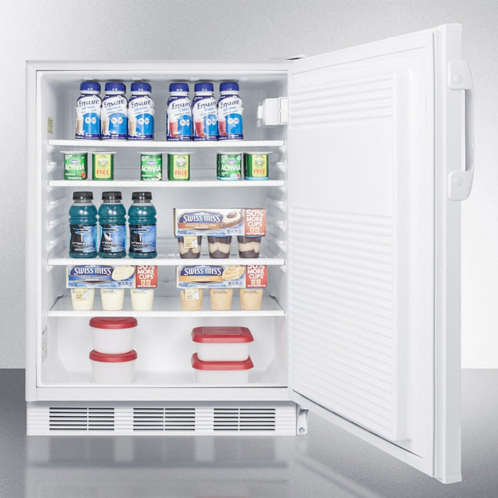 Accucold 24" Wide All-Refrigerator, ADA Compliant - FF7LWADA