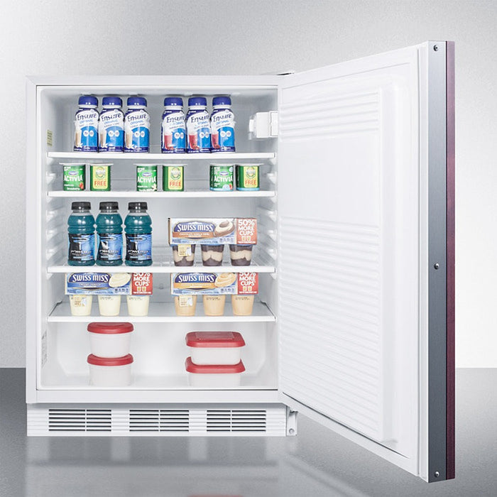 Accucold 24" Wide Built-In All-Refrigerator, ADA Compliant (Panel Not Included) - FF7LWBIIFADA