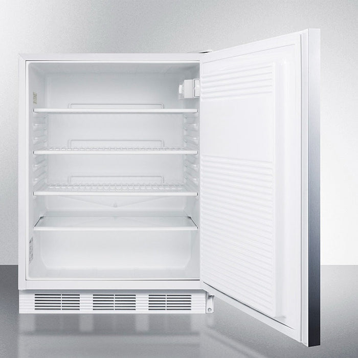 Accucold 24" Wide Built-In All-Refrigerator, ADA Compliant - FF7LWBISSHHADA