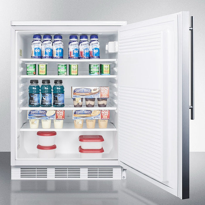 Accucold 24" Wide All-Refrigerator - FF7LWSSHV