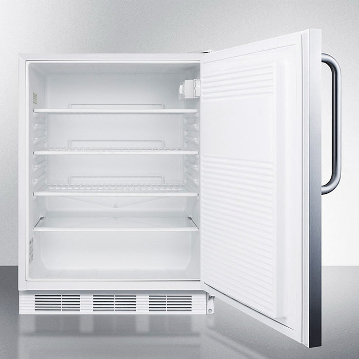 Accucold 24" Wide Built-In All-Refrigerator, ADA Compliant - FF7LWBISSTBADA