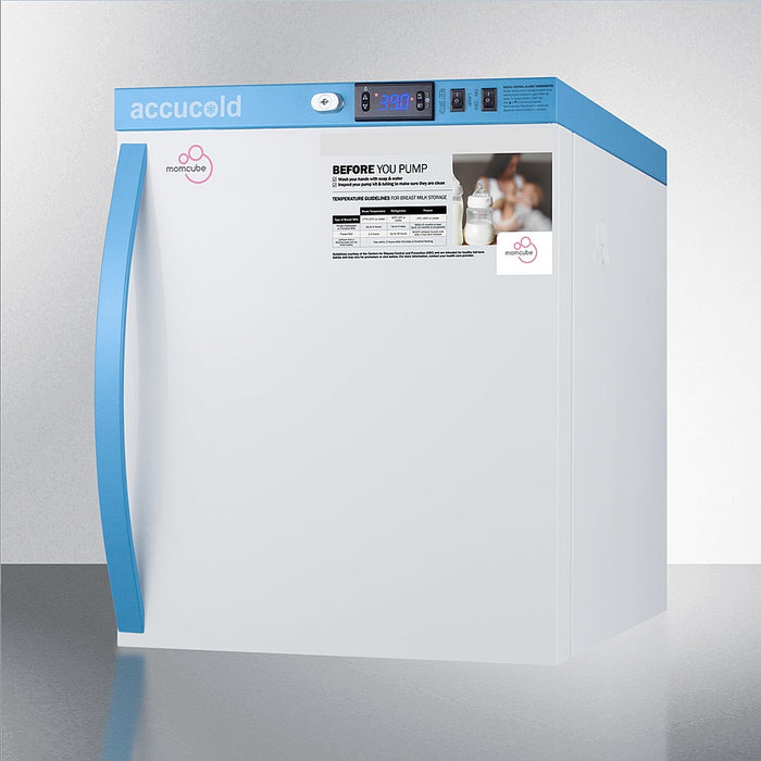 Accucold 1 Cu.Ft. Countertop Momcube Breast Milk Refrigerator - MLRS1MC
