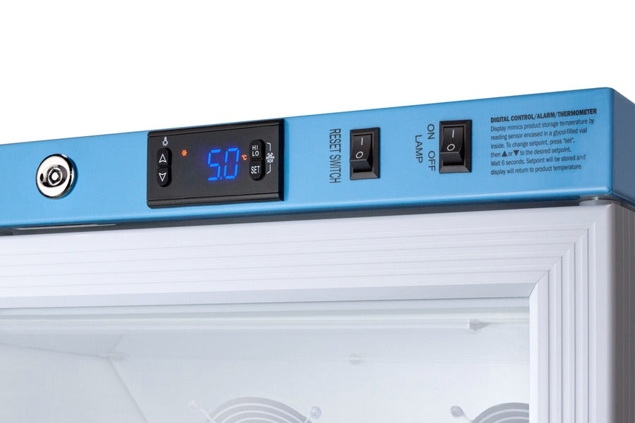 Accucold 18 Cu.Ft. Upright Vaccine Refrigerator, Certified to NSF/ANSI 456 Vaccine - ARG18PV456