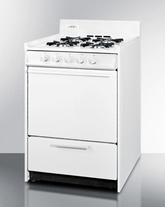 Accucold 24" Wide Propane Gas Range, Battery Start - WLM610P