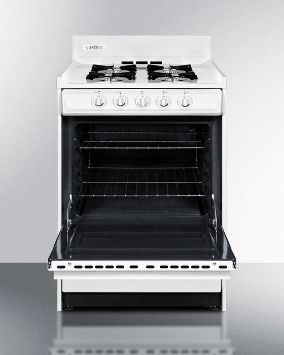 Accucold 24" Wide Propane Gas Range, Battery Start - WLM610P