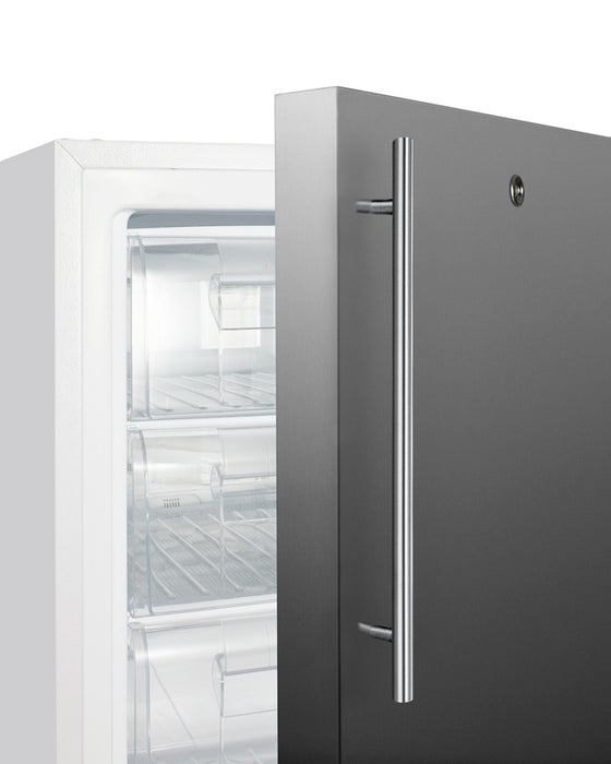 Accucold 20" Wide Built-In Healthcare All-Freezer, ADA Compliant - ADA305AFSSHVLHD