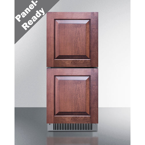 Accucold 15" Wide 2-Drawer All-Refrigerator ADA Compliant - ADRD15