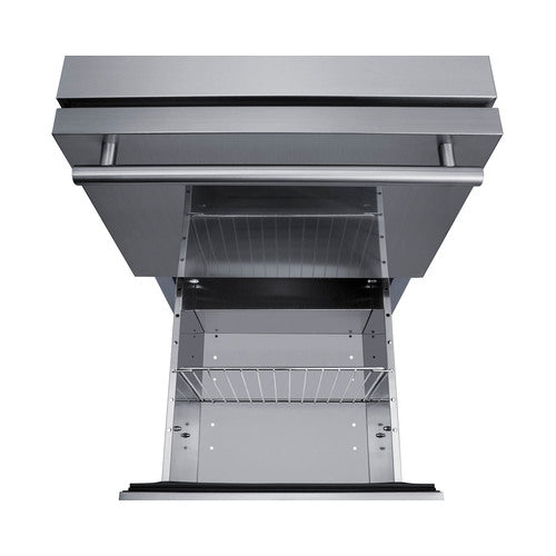 Accucold 18" Wide Outdoor 2-Drawer All-Refrigerator ADA Compliant - ADRD18OS