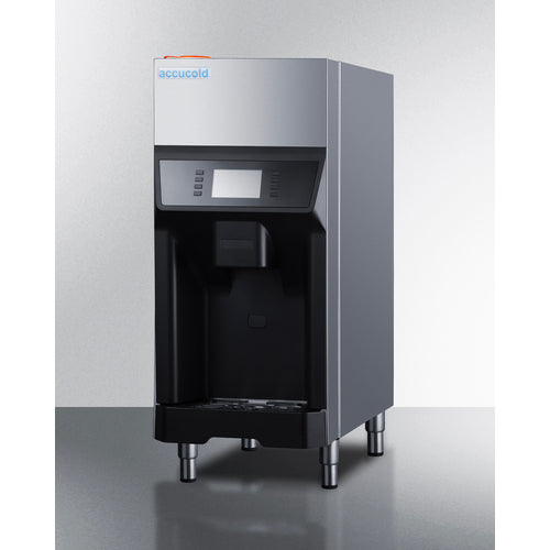 Accucold 220 lb. Ice + Water Dispenser AIWD220FLTR