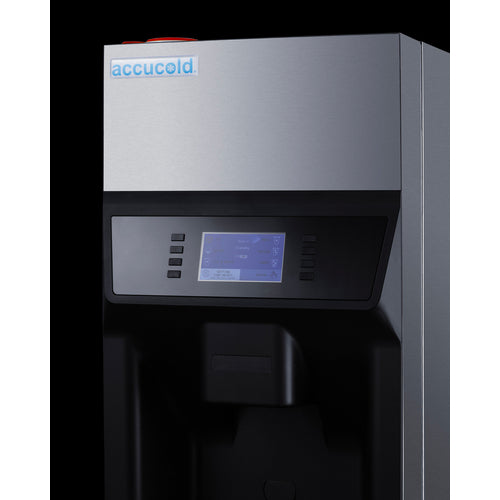 Accucold 220 lb. Ice + Water Dispenser AIWD220