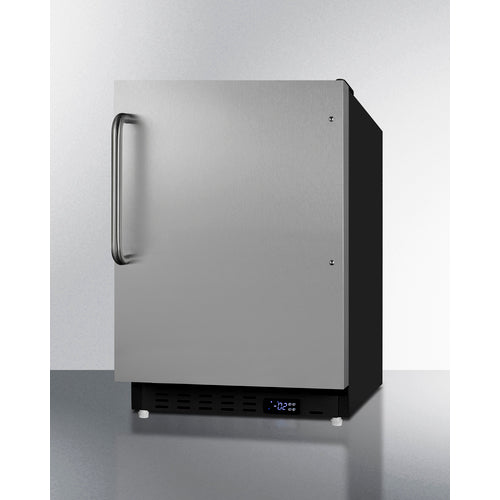 Accucold 21" Wide Built-In All-Freezer ADA Compliant - ALFZ37BSSTB