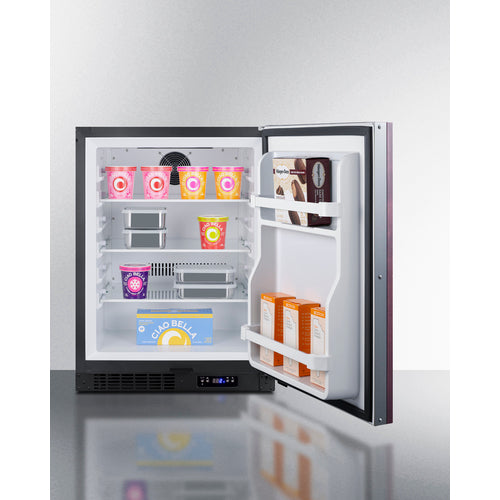 Accucold 24" Wide Built-In All-Freezer ADA Compliant (Panel Not Included) - ALFZ51IF