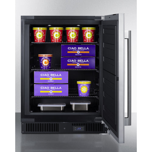 Accucold 24" Wide Built-In All-Freezer ADA Compliant - ALFZ53