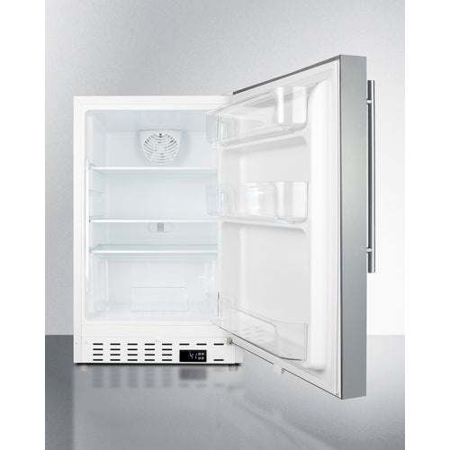 Accucold 21" Wide Built-In All-Refrigerator ADA Compliant - ALR46WCSSHV