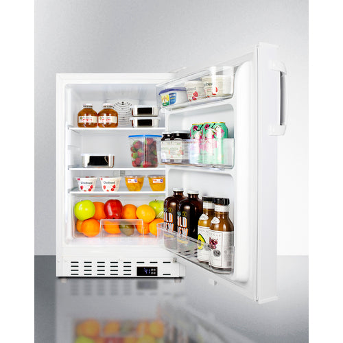 Accucold 20" Wide Built-In All-Refrigerator ADA Compliant - ALR46W