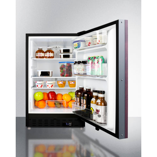 Accucold 21" Wide Built-In All-Refrigerator ADA Compliant (Panel Not Included) - ALR47BIF