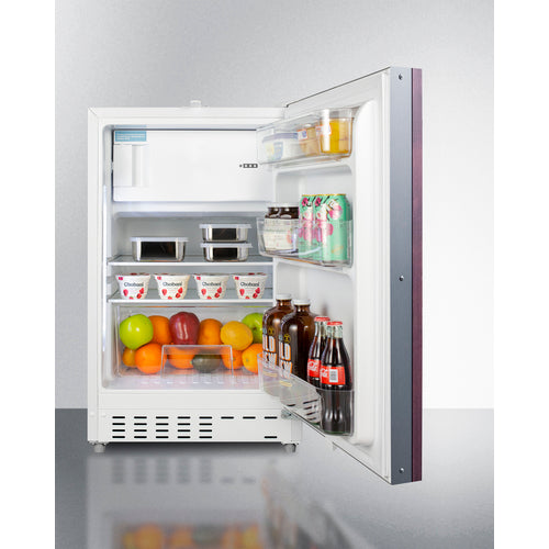 Accucold 21" Wide Built-in Refrigerator-Freezer ADA Compliant (Panel Not Included) - ALRF48IF