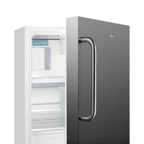Accucold 21" Wide Built-in Refrigerator-Freezer ADA Compliant - ALRF48SSTB