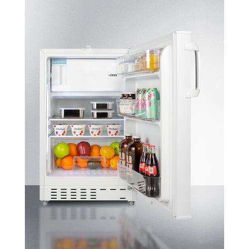 Accucold 20" Wide Built-in Refrigerator-Freezer ADA Compliant - ALRF48