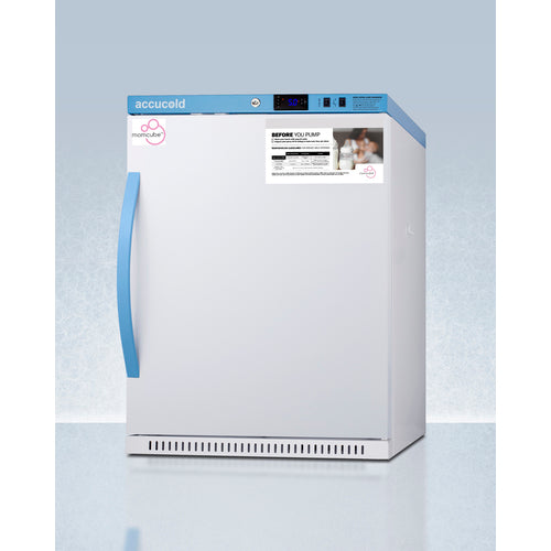 Accucold MOMCUBE™ Breast Milk Fridge 6 Cu.Ft. ADA Height Locking Compartments - ARS62MLMCBIADALK