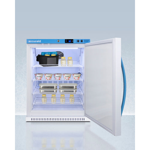 Accucold MOMCUBE™ Breast Milk Refrigerator 6 Cu.Ft. ADA Height - ARS62MLMCBIADA