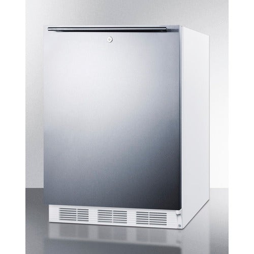 Accucold 24" Wide Refrigerator-Freezer ADA Compliant - CT66LWSSHHADA