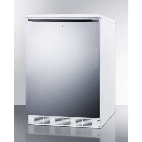 Accucold 24" Wide Refrigerator-Freezer - CT66LWSSHH