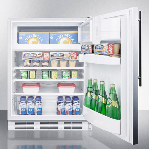 Accucold 24" Wide Refrigerator-Freezer ADA Compliant - CT66LWSSHVADA