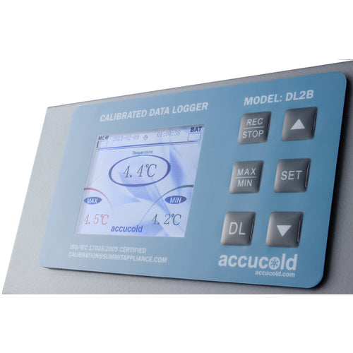 Accucold USB Digital Data Logger (DDL) Large Backlit LCD Screen - DL2BKIT