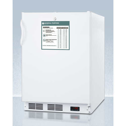 Accucold 24" Wide Built-In All-Freezer ADA Compliant - VT65MLBIADAGP