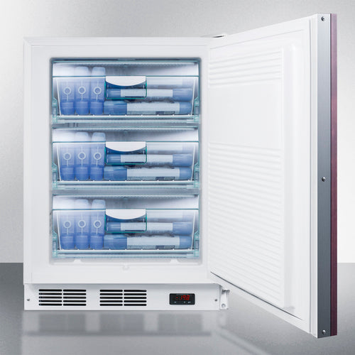 Accucold 24" Wide Built-In All-Freezer ADA Compliant (Panel Not Included) - VT65MLBIIFADA