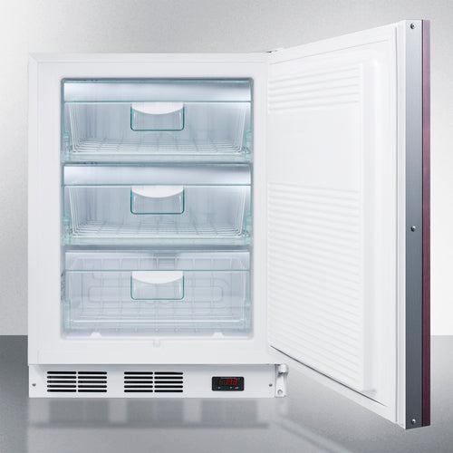 Accucold 24" Wide Built-In All-Freezer ADA Compliant (Panel Not Included) - VT65MLBIIFADA