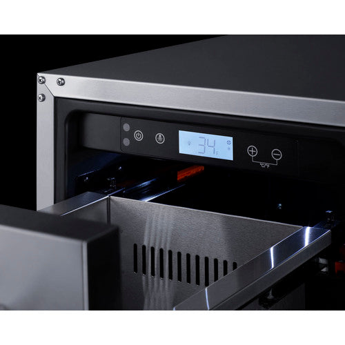 Accucold 15" Wide 2-Drawer All-Refrigerator ADA Compliant - ADRD15